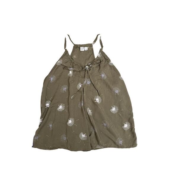 Melrose and Market Tops - MELROSE AND MARKET Top Womens Medium Dandelion Sleeveless Flowy Blouse Boxy